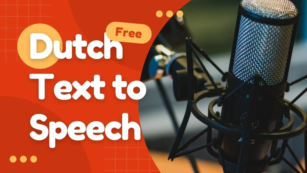 Free Dutch Text to Speech