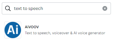 Method To Add AI VoiceOvers to Canva Video