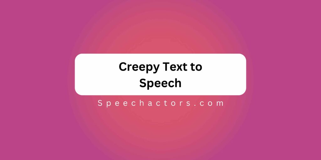 text to speech evil robot