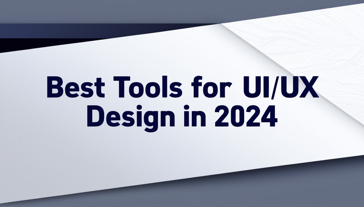 Best Tools For UI/UX Design in 2024