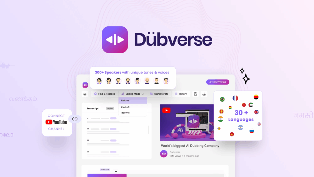 5 Best AI Dubbing Software 2025