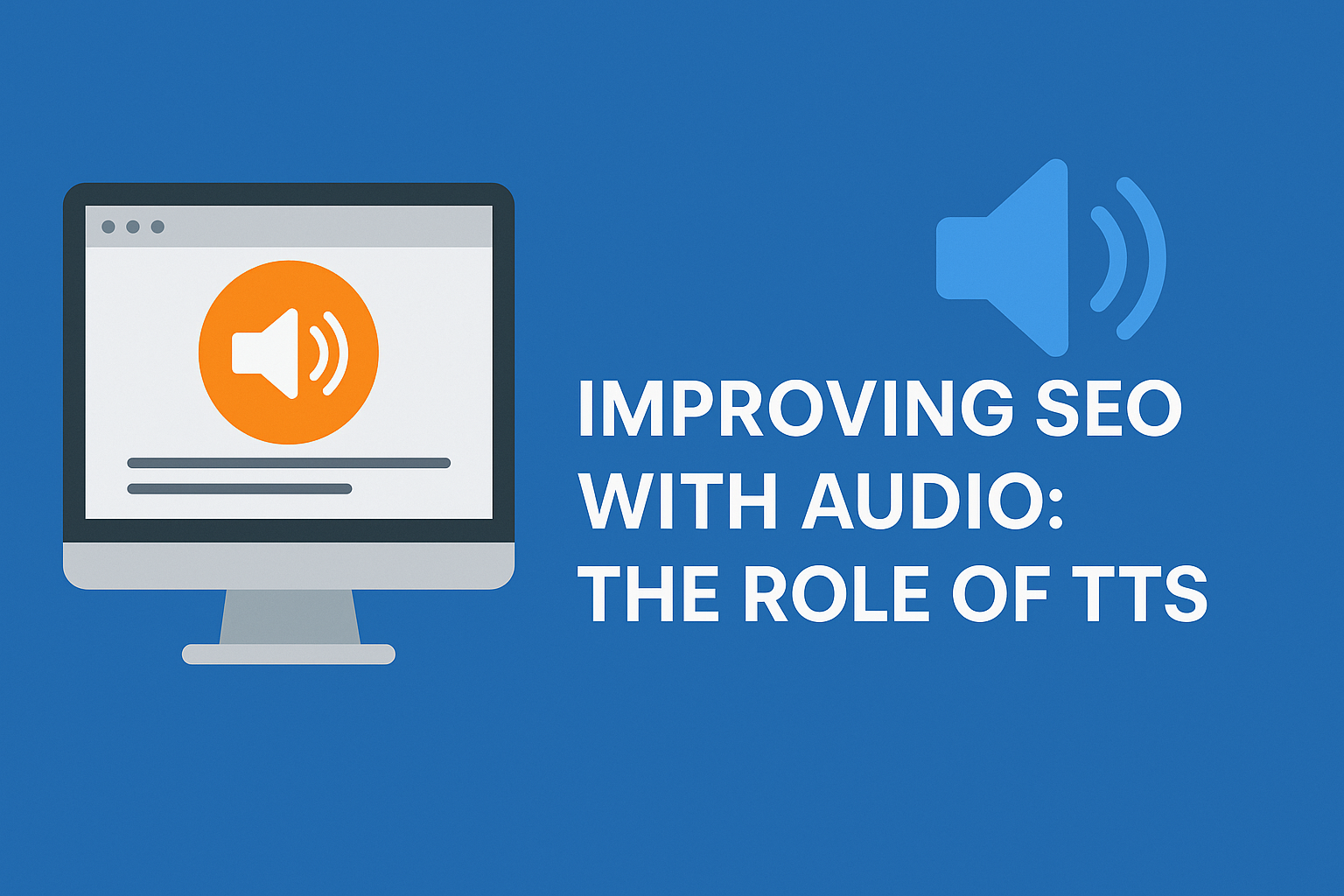Improving SEO with Audio The Role of TTS