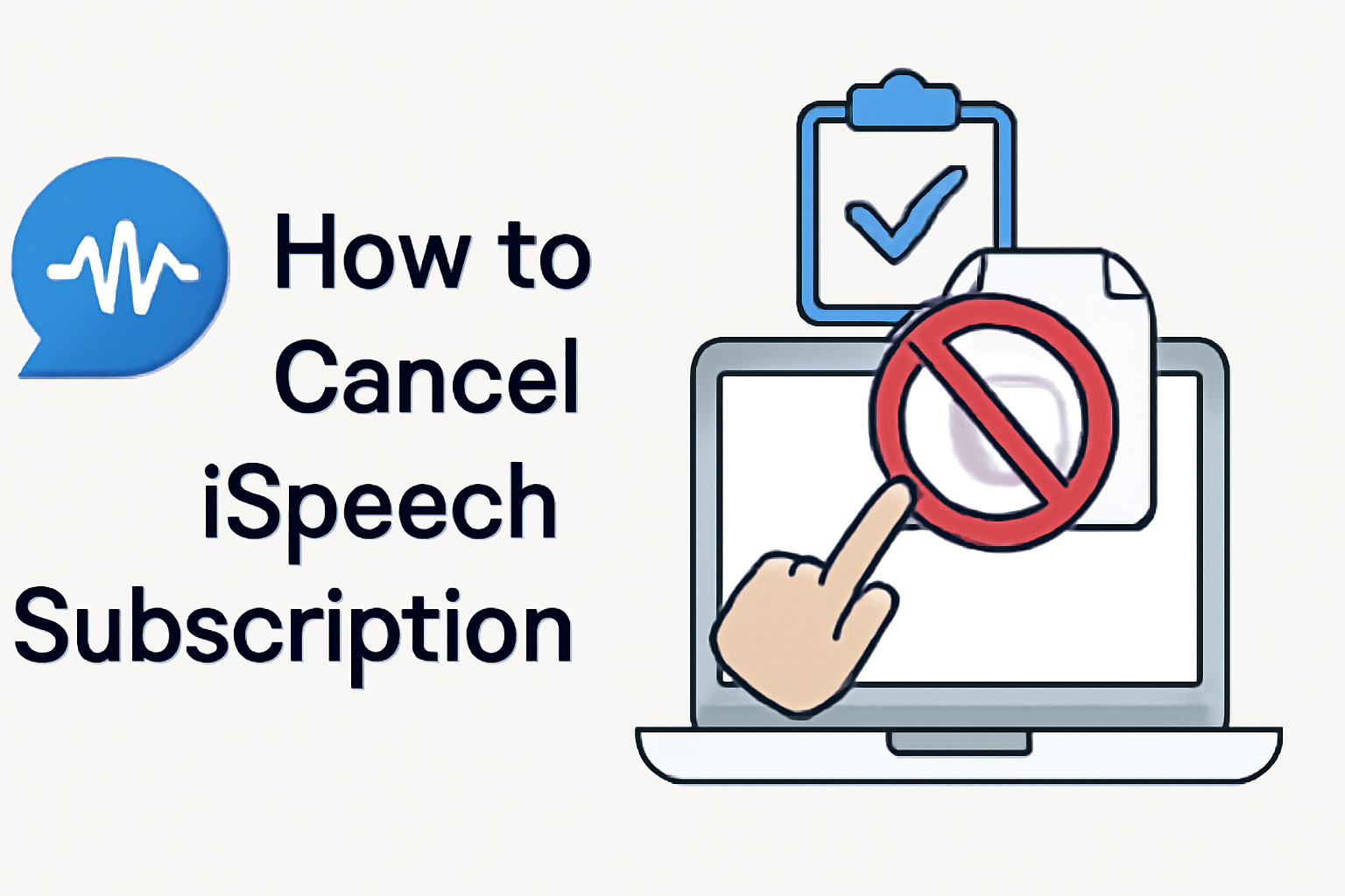 How to Cancel iSpeech Subscription