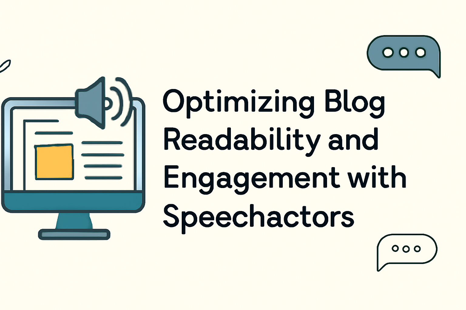 Optimizing Blog Readability and Engagement with Speechactors