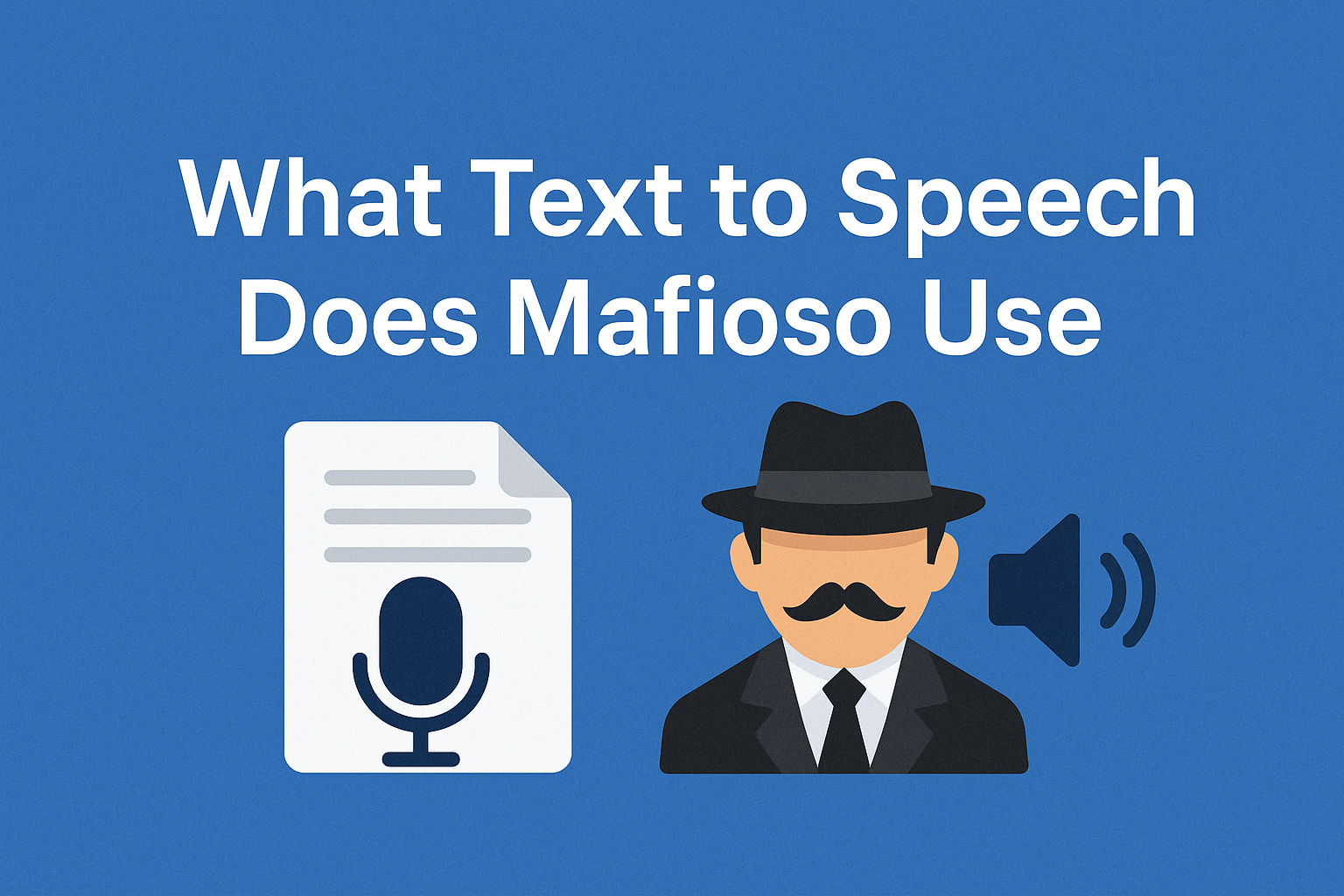 What Text to Speech Does Mafioso Use