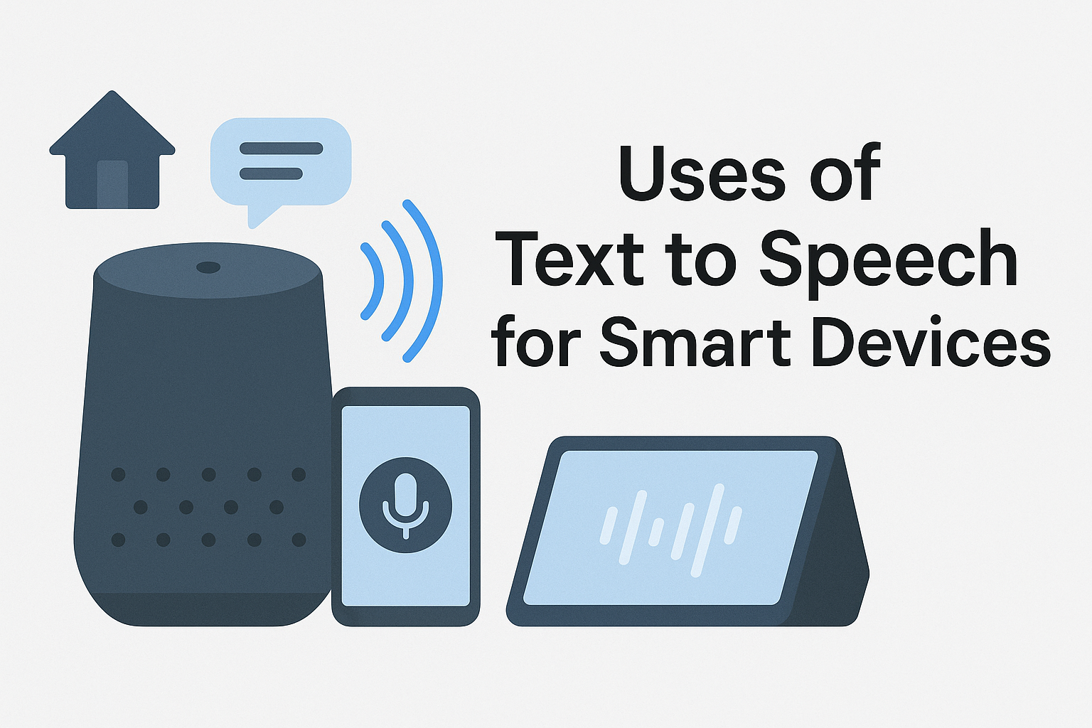 Uses of Text to Speech for Smart Devices