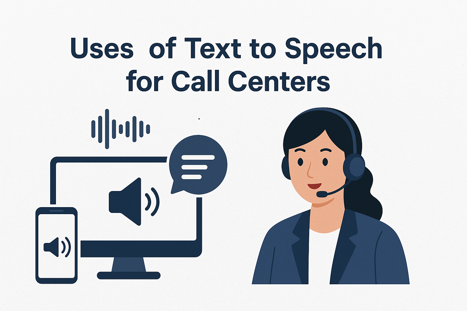 Uses of Text to Speech for Call Centers