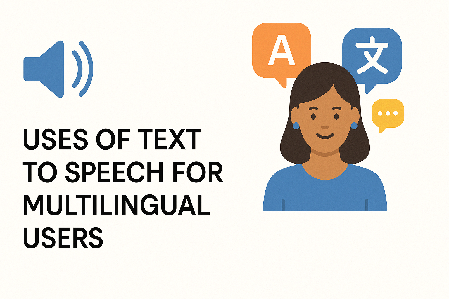 Uses of Text to Speech for Multilingual Users