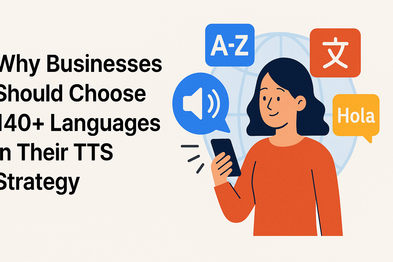 Why Businesses Should Choose 140+ Languages in Their TTS Strategy