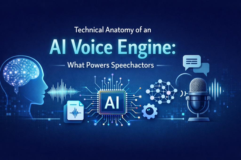 Technical Anatomy of an AI Voice Engine: What Powers Speechactors